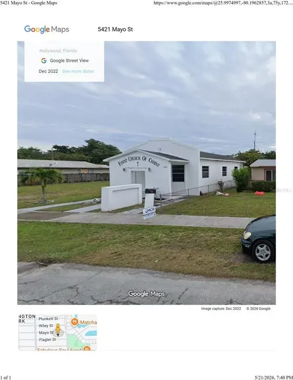 5216 Mayo Street, Hollywood, FL, 33021